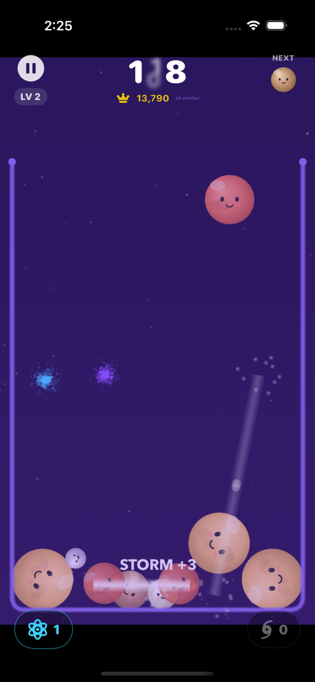 Cosmic Drop screenshot 3